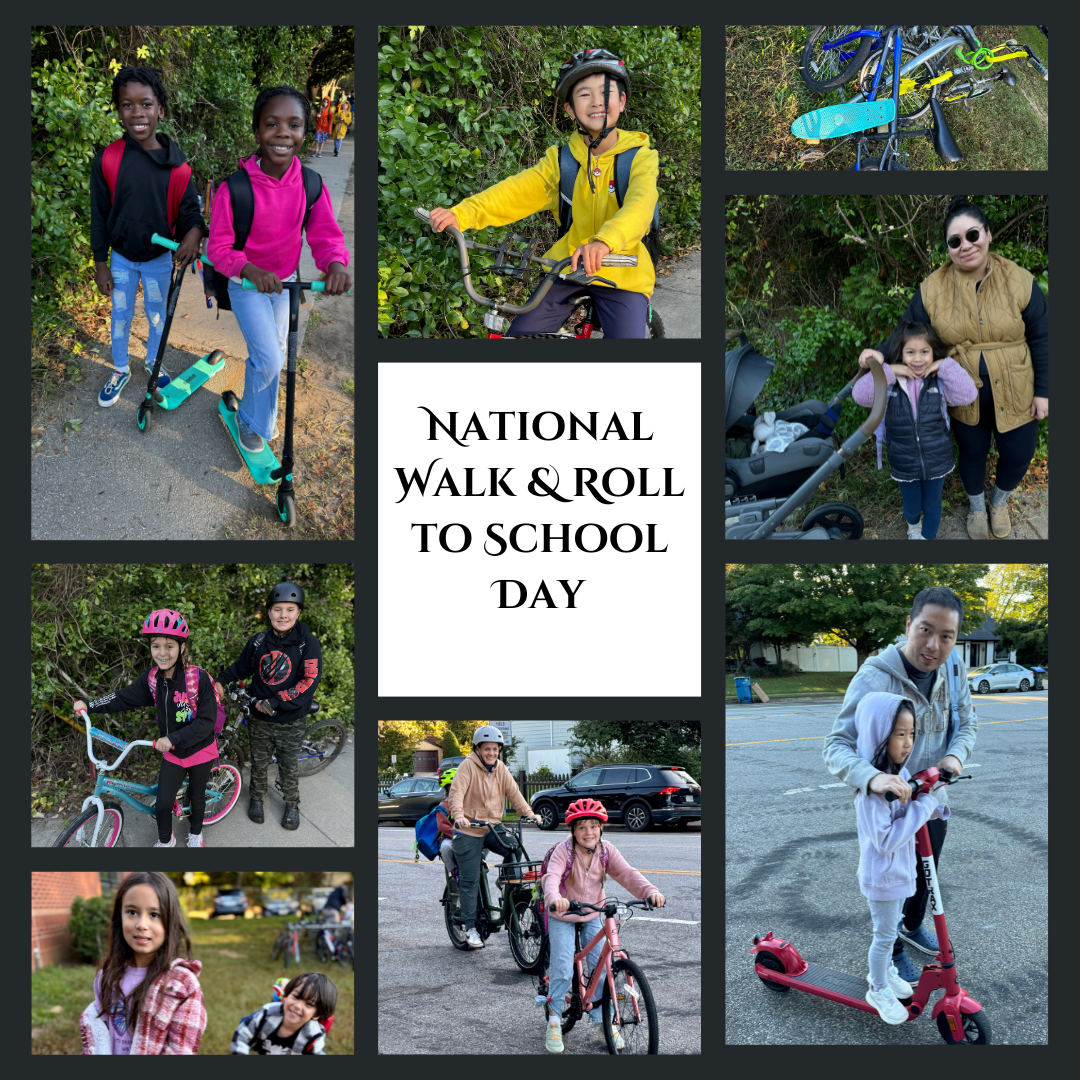 national walk and roll to school day