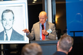 Honoree General James R. Clapper at the podium.