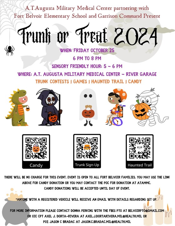 Trunk or Treat for Military Families