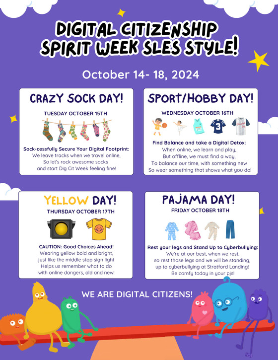 Digital Citizenship Spirit Week