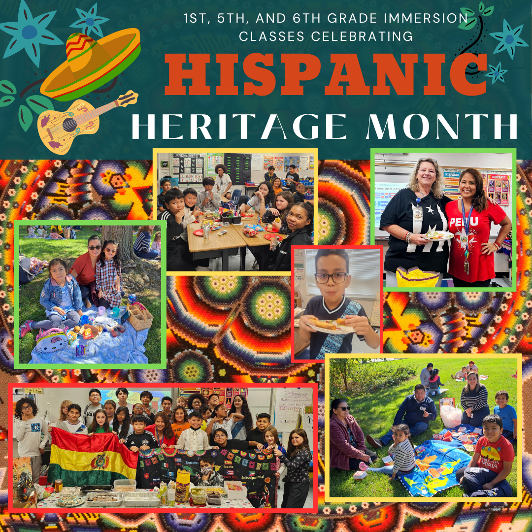Hispanic Heritage Month collage