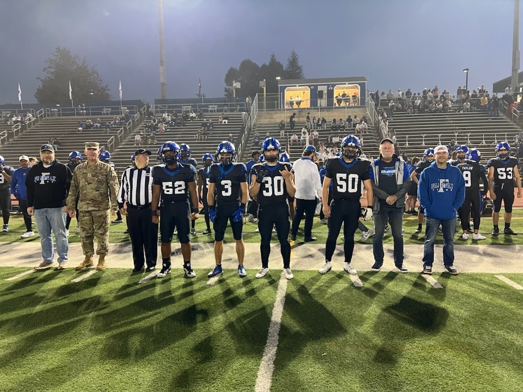 Military Night Football Game