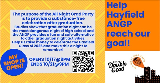 Hayfield Secondary All-Night Grad Party Info