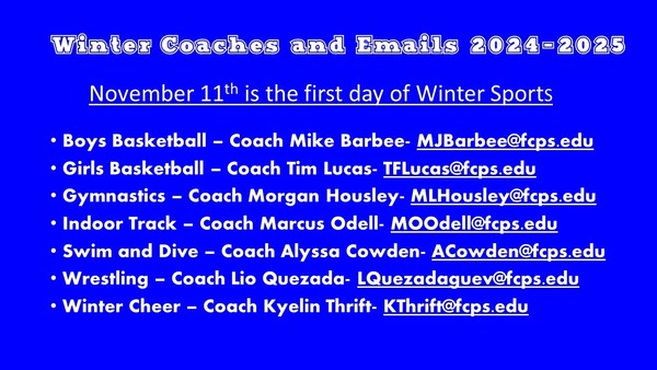 winter coaches