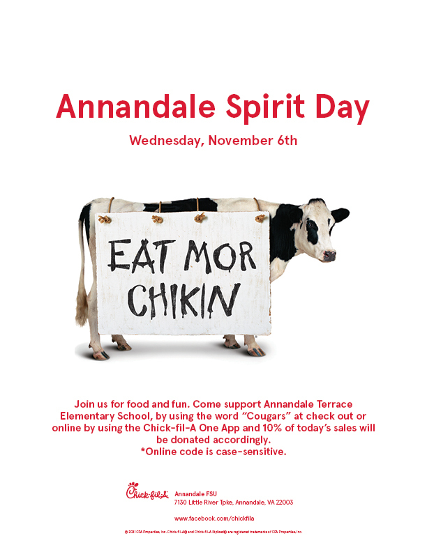 Chick fil a Sprit Day