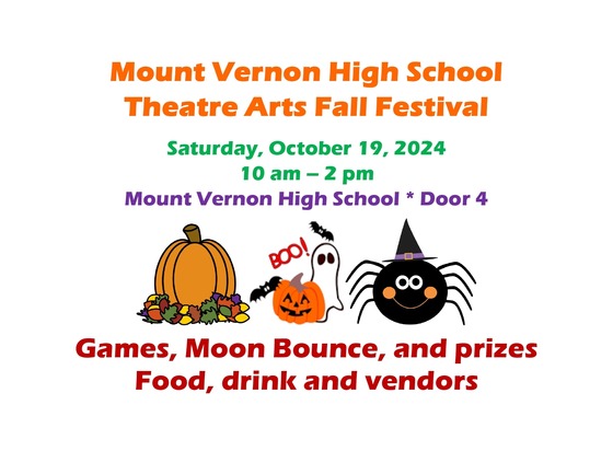 Mount Vernon High School Theatre Arts Fall Festival