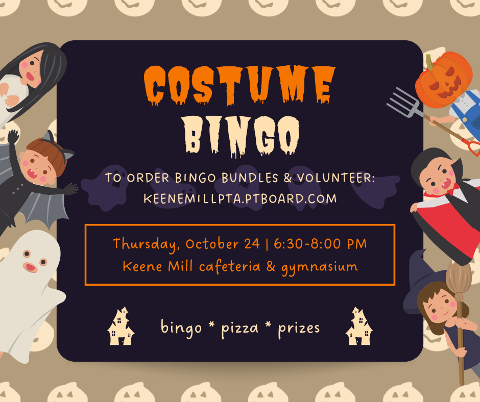 Costume Bingo