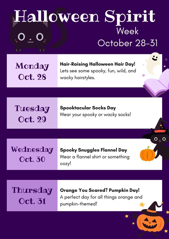 October Spirit Week