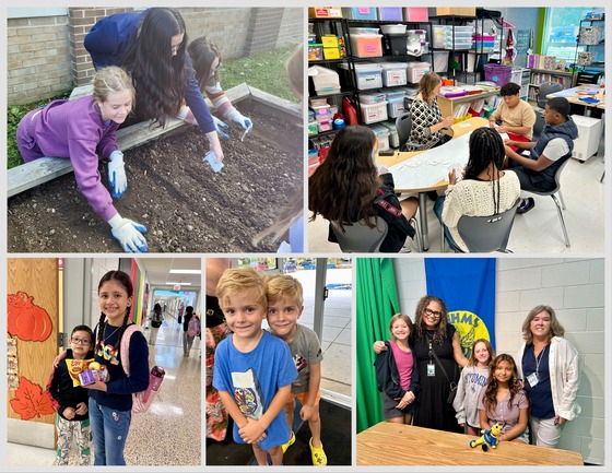 Collage of HM students ad staff from Oct. 2024