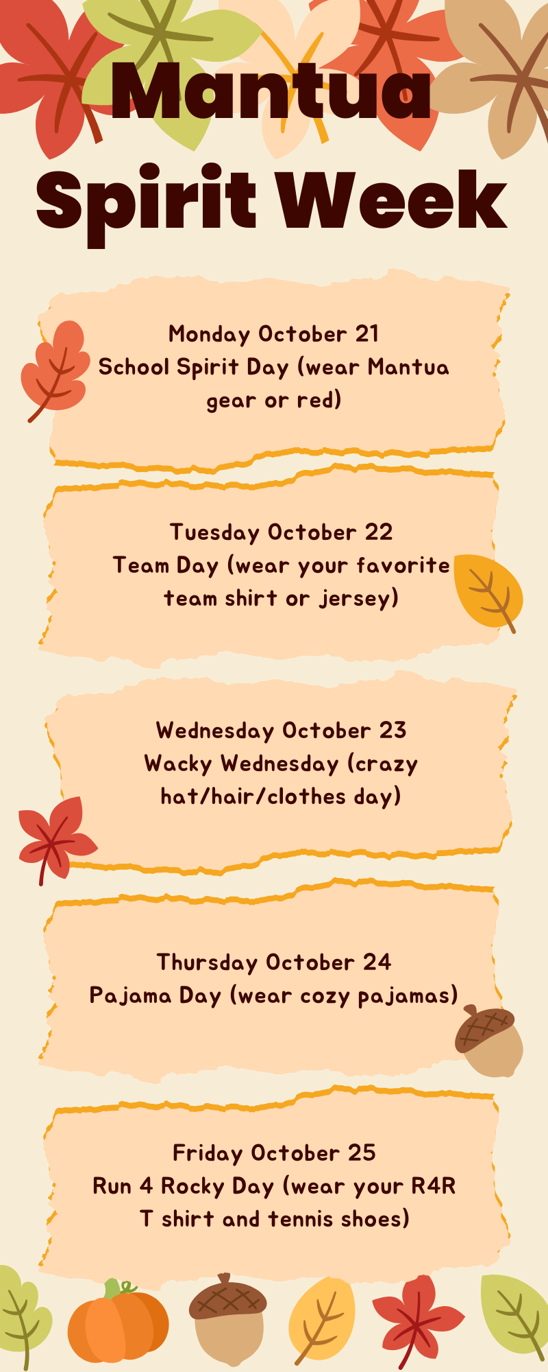 spirit week