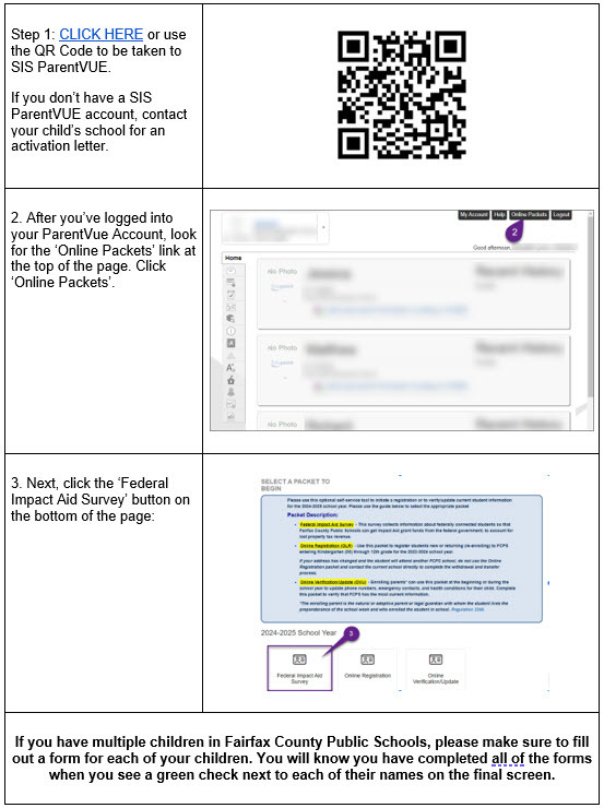 federal impact aid form directions