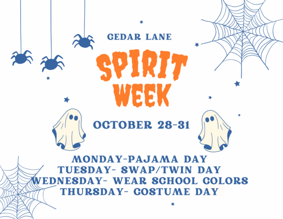 Spirit Week Advertisement