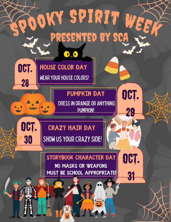 oct spirit week