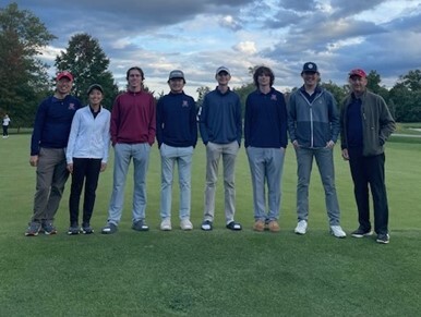 Woodson Coed Golf Team poses for group picture