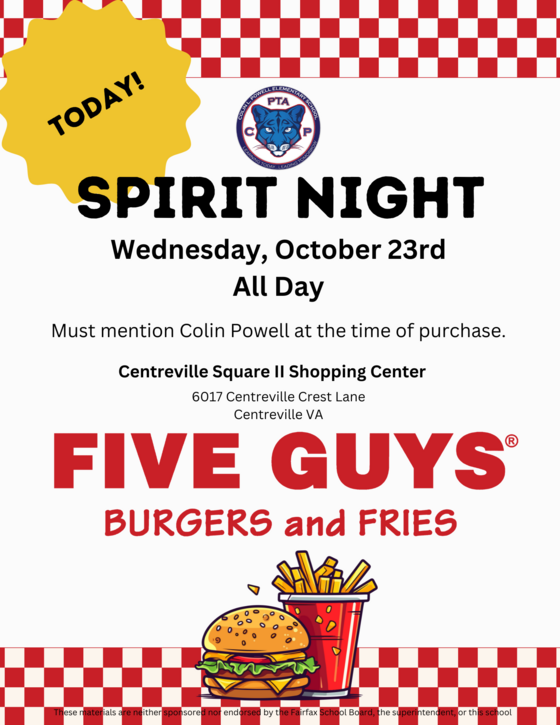 Spirit night