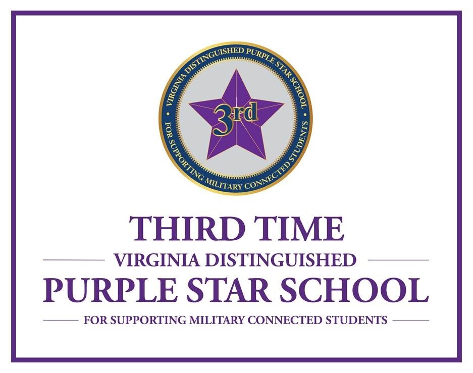 Three Time Purple Star Award