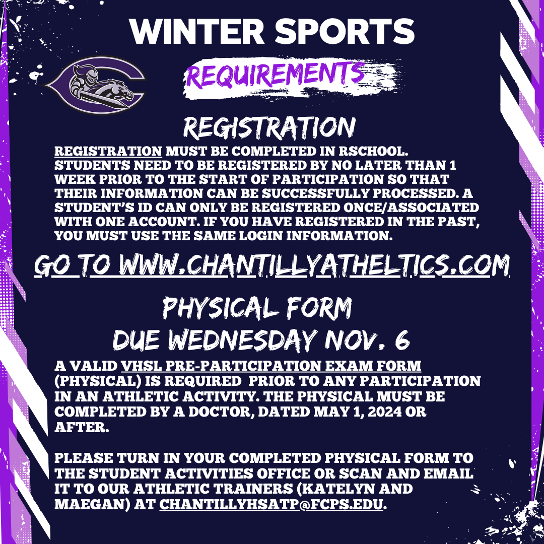 Winter Registration