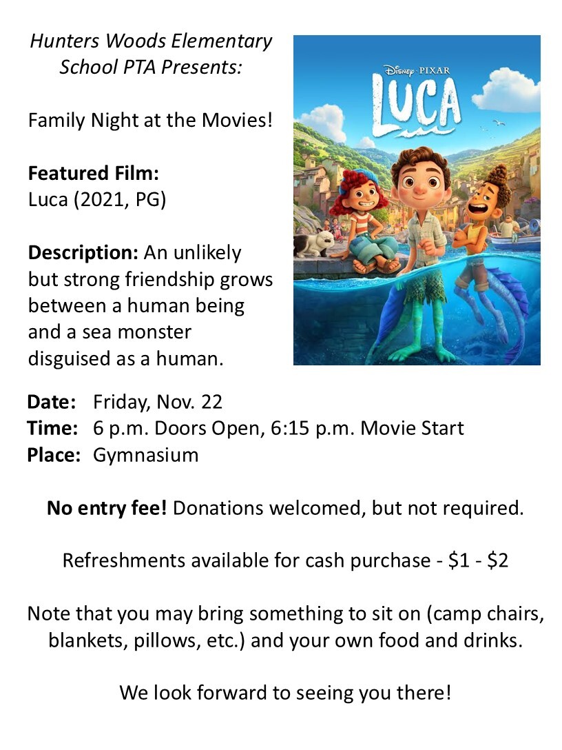 Movie Night Flyer- November 2024