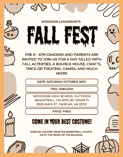 Fall Fest this Saturday 11am until 2pm