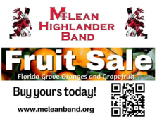 McLean High School Band Fruit Sale 