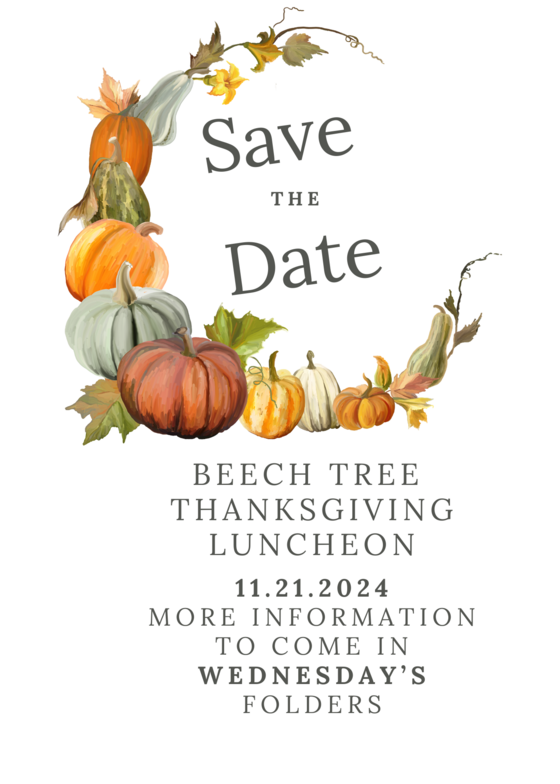 Thanksgiving Save the Date