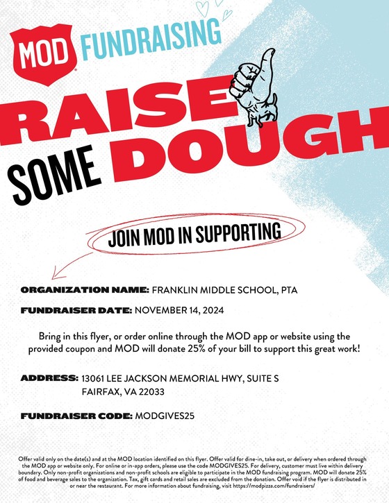 Mod Pizza Flyer