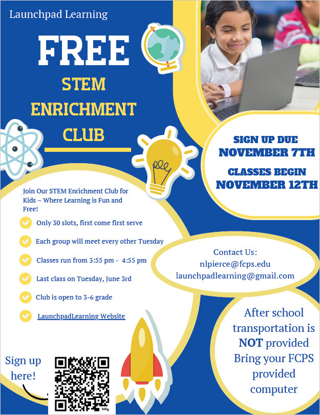 Free Stem Enrichment Club