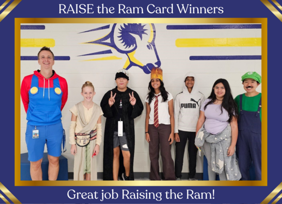 RAISE the Ram card winners 10_31