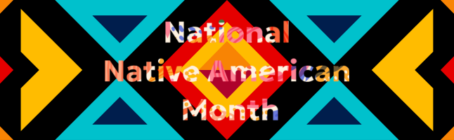 native american month banner