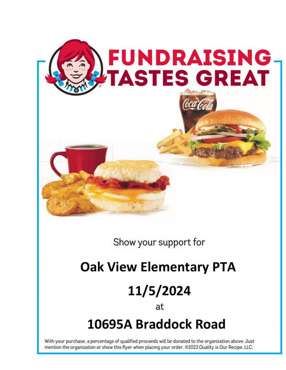 Image of Wendys Fundraiser