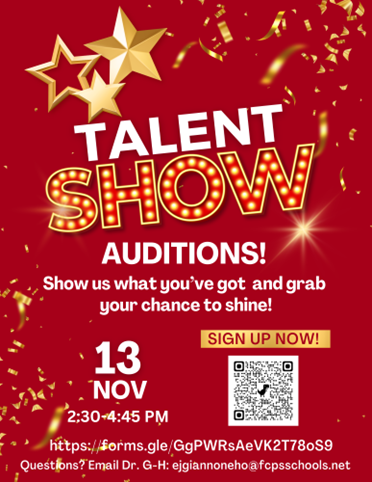 Talent Show Flyer