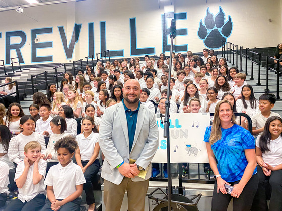 Bull Run Chorus with Mr. Marotta and Mrs. Campbell