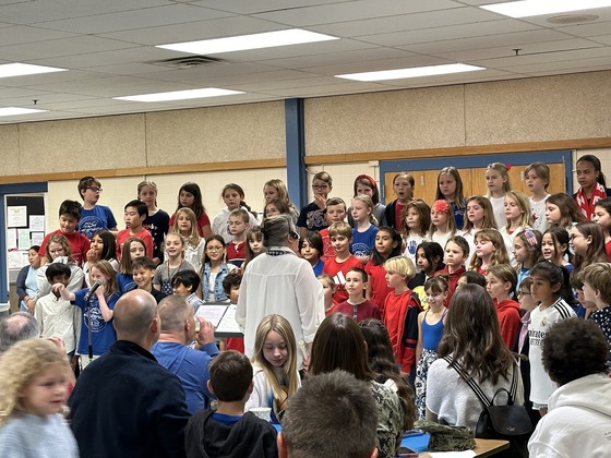 Choir for veterans day