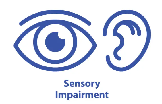 visual and hearing impairment