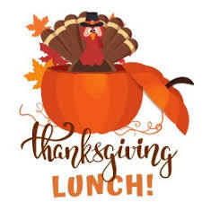 Parents are invited to join their children for the Thanksgiving lunch on Thursday, November 21st.