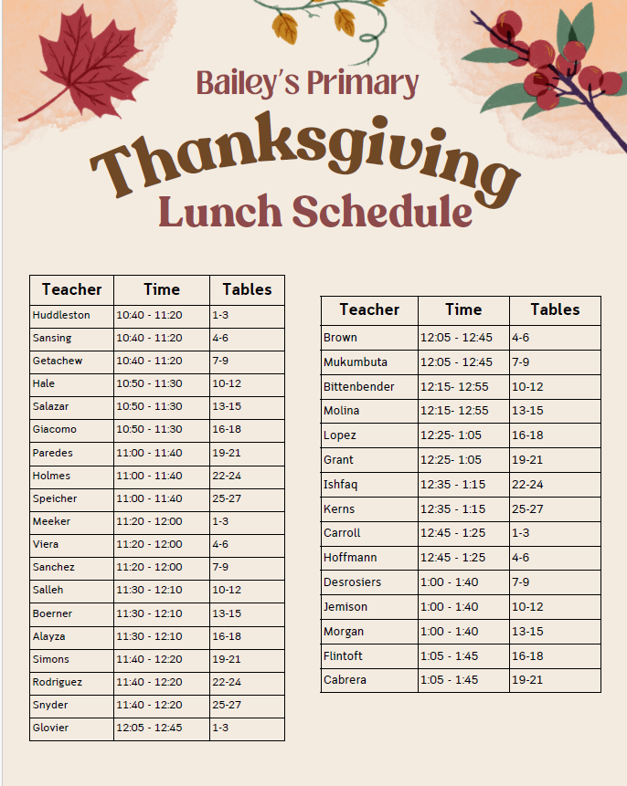 Schedule Eng