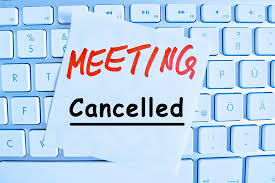 The PTA meeting scheduled for Wednesday is cancelled.