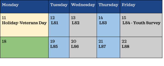 bell schedule