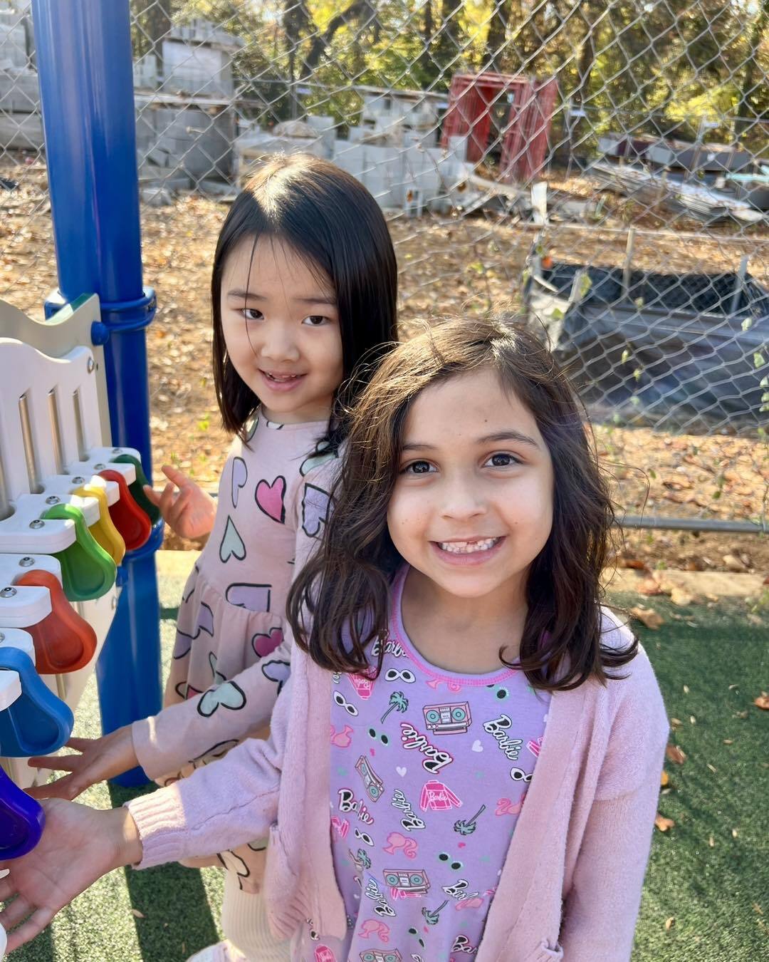 children on playground