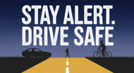 Stay Alert. Drive Safe image