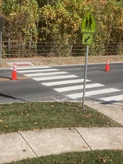 Photo Crosswalk Georgetown Pike- Mackall Farms Lane