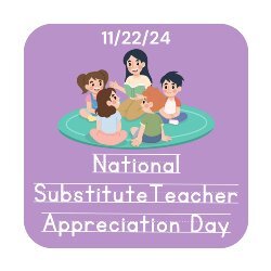 substitute appreciation day