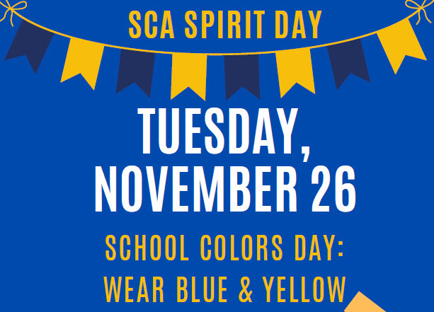 SCA Spirit Day