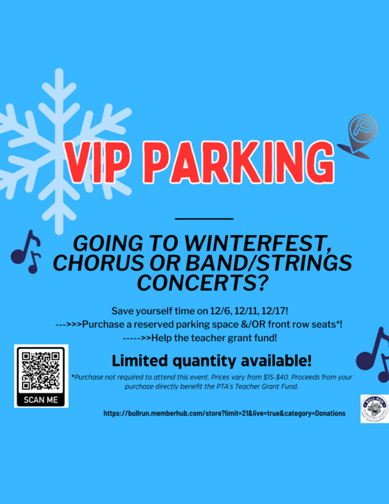 Winterfest VIP Parking