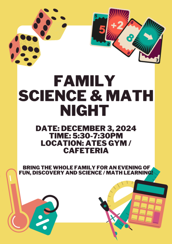 Family science and math night