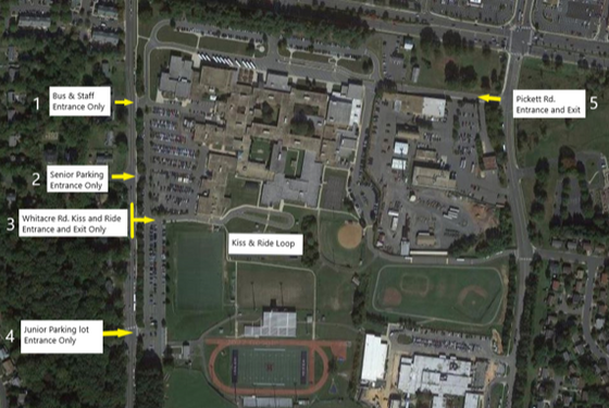 Kiss and Ride Map