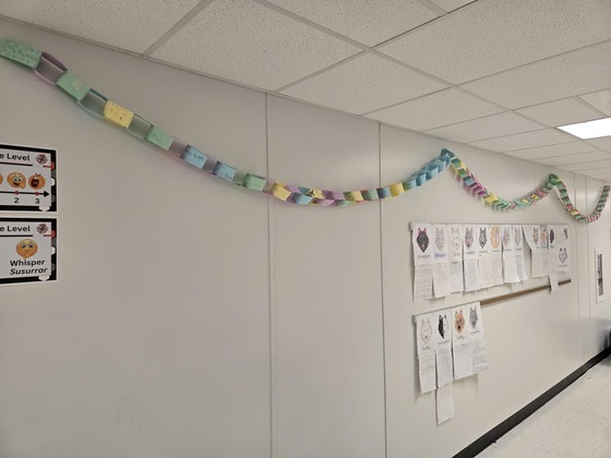 paper chain of gratitude