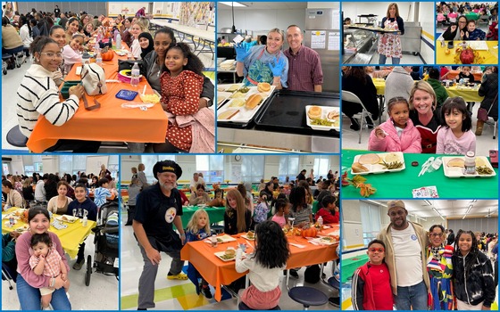 Thanksgiving luncheon at HMES 2024