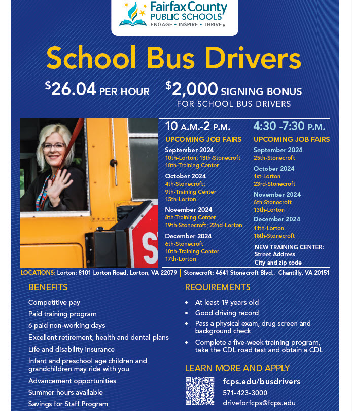 Bus Drivers Needed