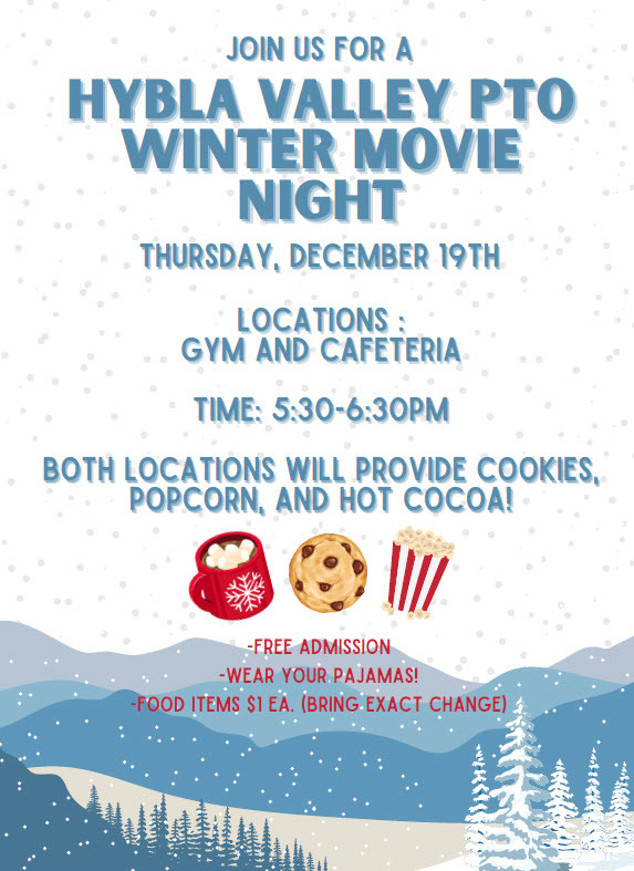 PTO Winter Movie Night Image